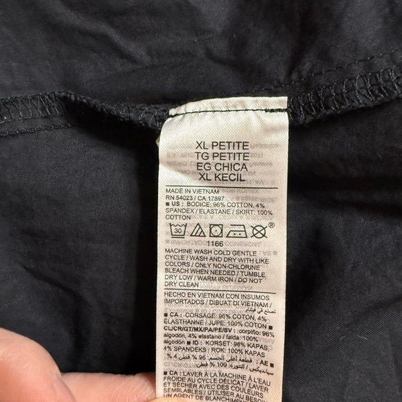 Old Navy fit and flare combination midi Spaghetti Strap dress - Picture 7 of 8